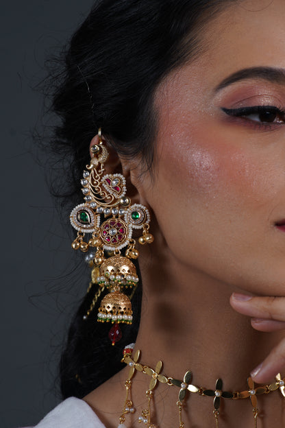 Maharani Shringar Earcuff Jhumka