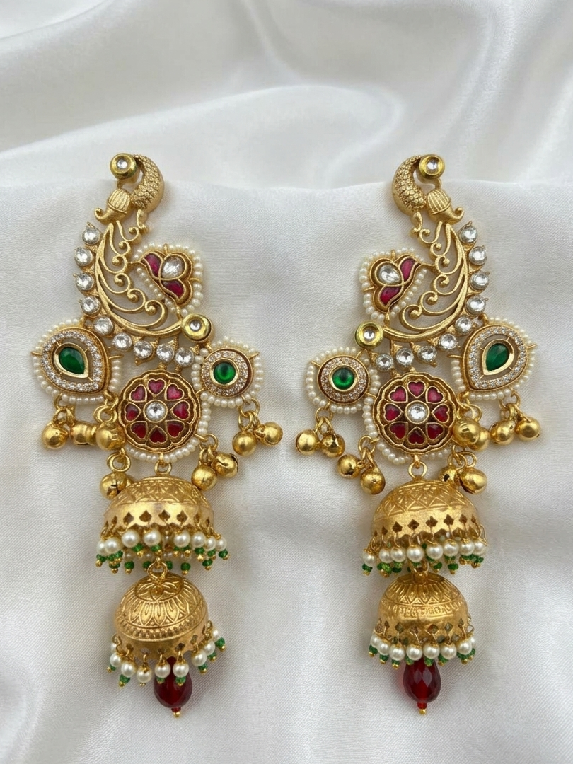 Maharani Shringar Earcuff Jhumka