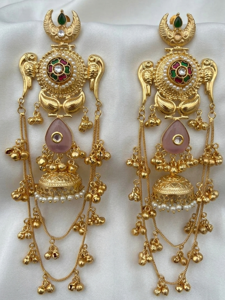 Chaand Rajsiya Kashmiri Jhumka