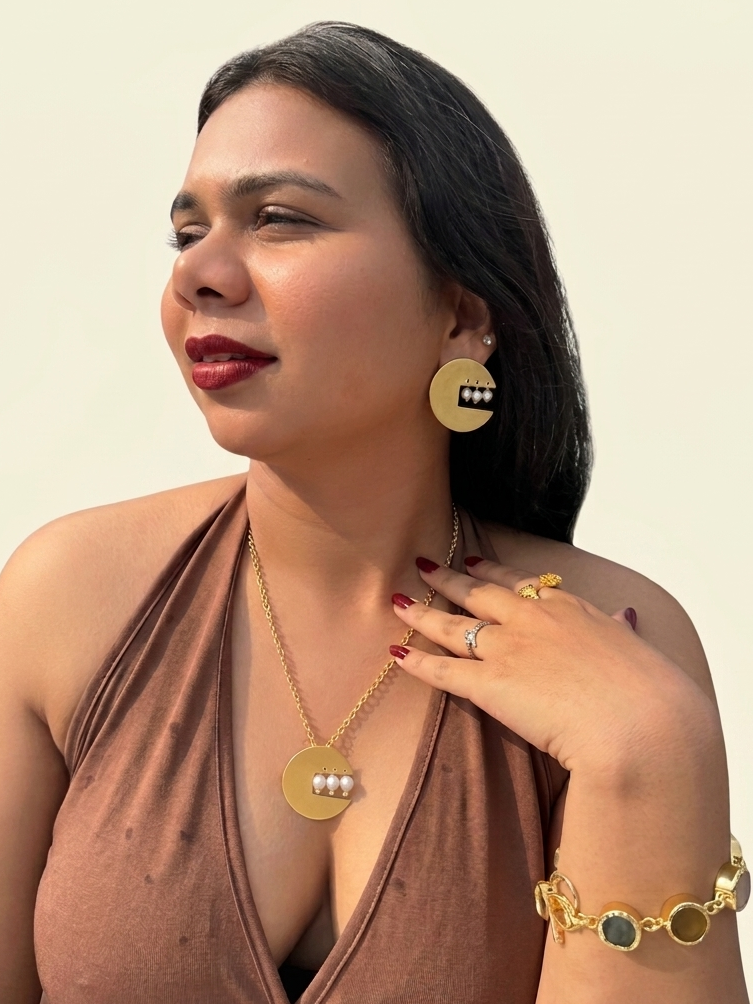 Pac Man Necklace Set