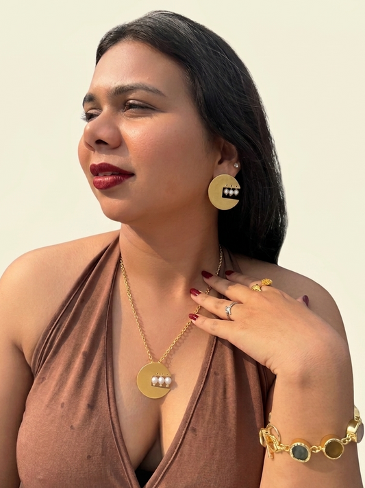 Pac Man Necklace Set