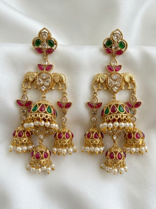 Maharani Gajmukta Chandeliers