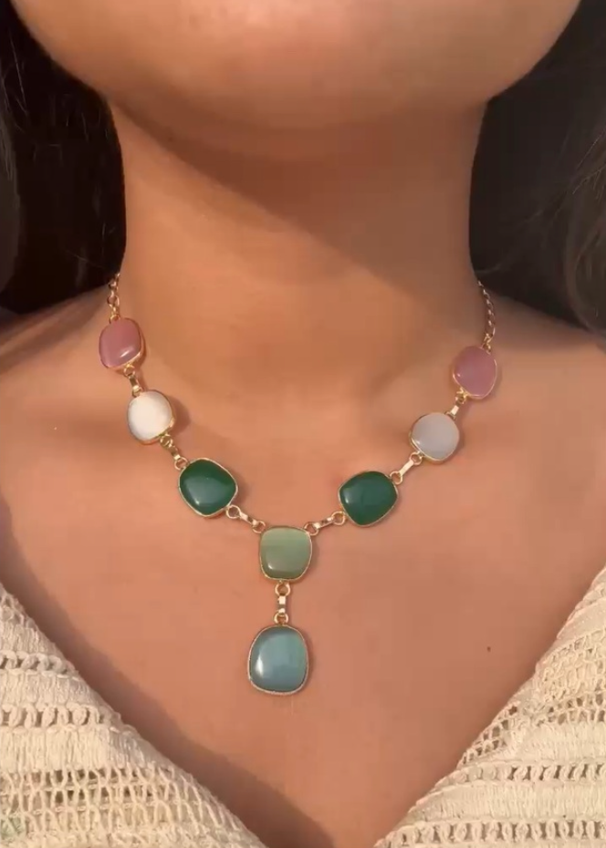Pastel Muse Necklace Set