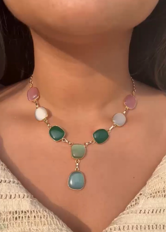 Pastel Muse Necklace Set