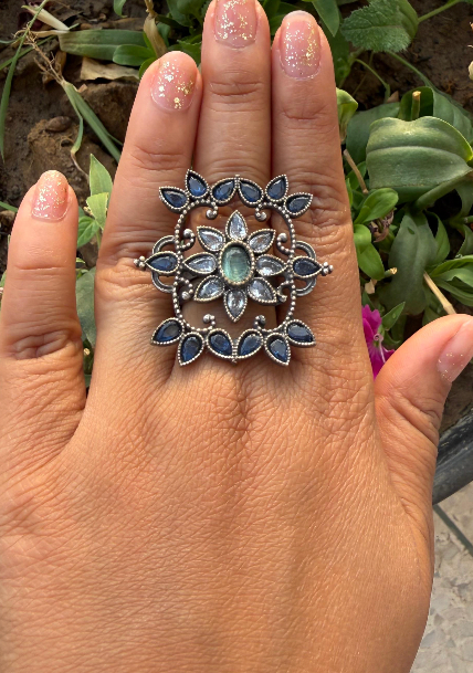 Neel Kali Ring
