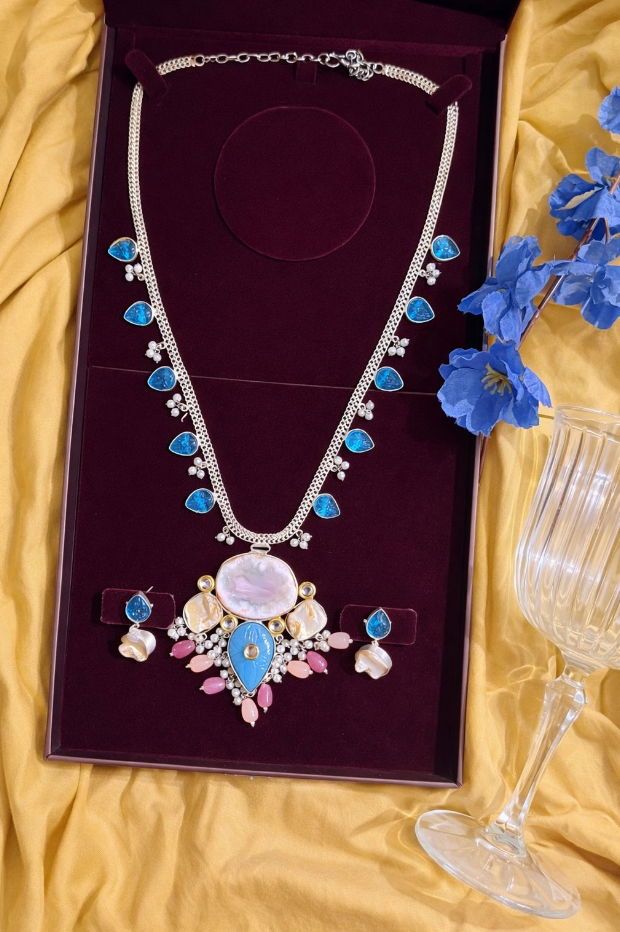 Rang ratna necklace set
