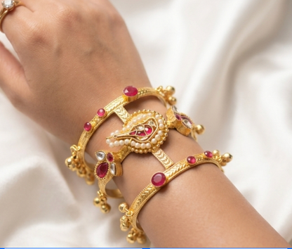 Shahi Jadau Bangle